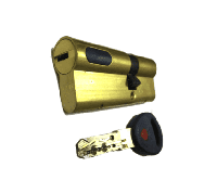 Картинка Цилиндровый механизм Mauer New Wave 4 ключ-ключ-L=77мм/31-46/,цвет латунь, 5 ключей в Тобольске Цилиндровый механизм Mauer New Wave 4 ключ-ключ-L=77мм/31-46/,цвет латунь, 5 ключей в Тобольске